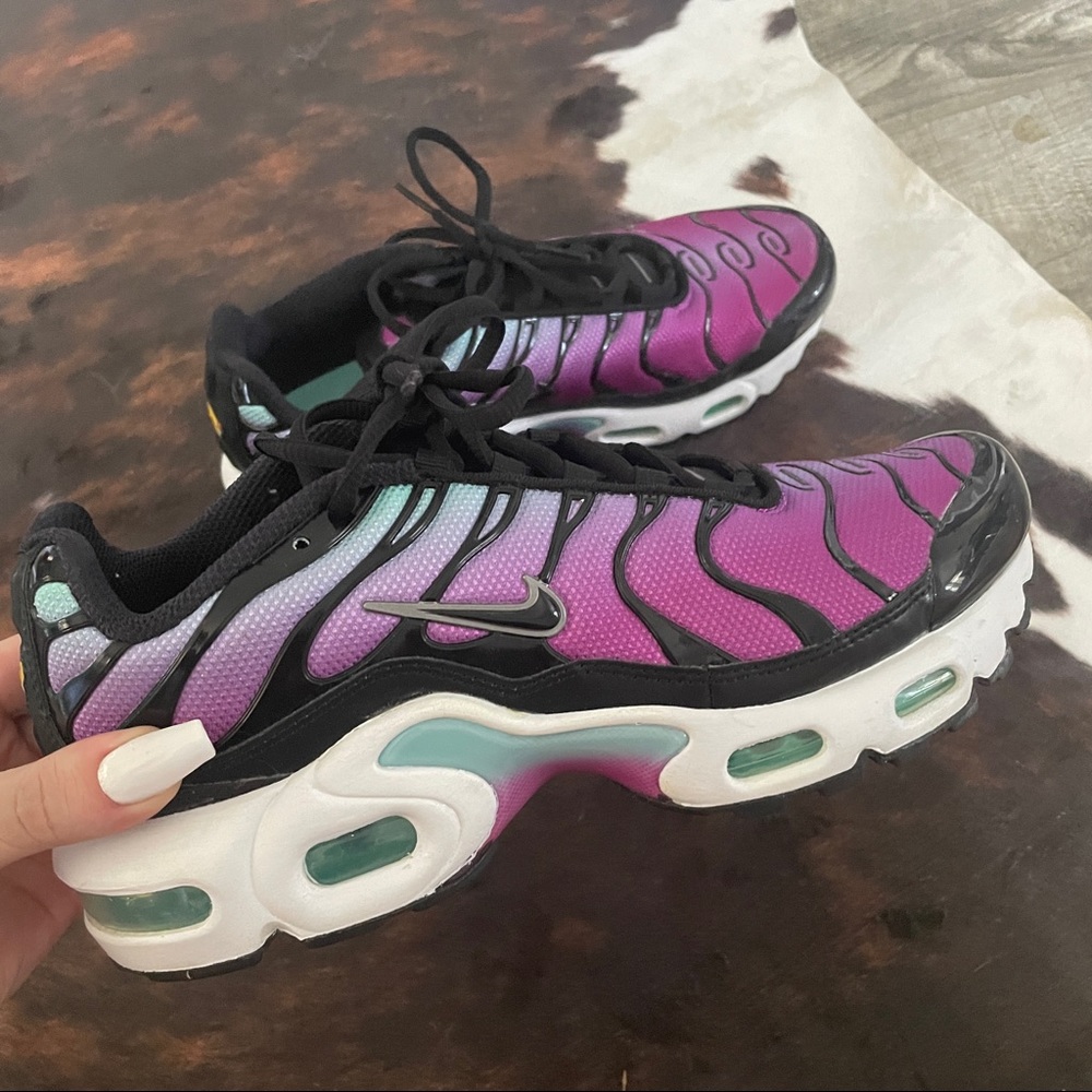 Air Max Plus GS 'Aurora Hyper Violet' Purple and Teal